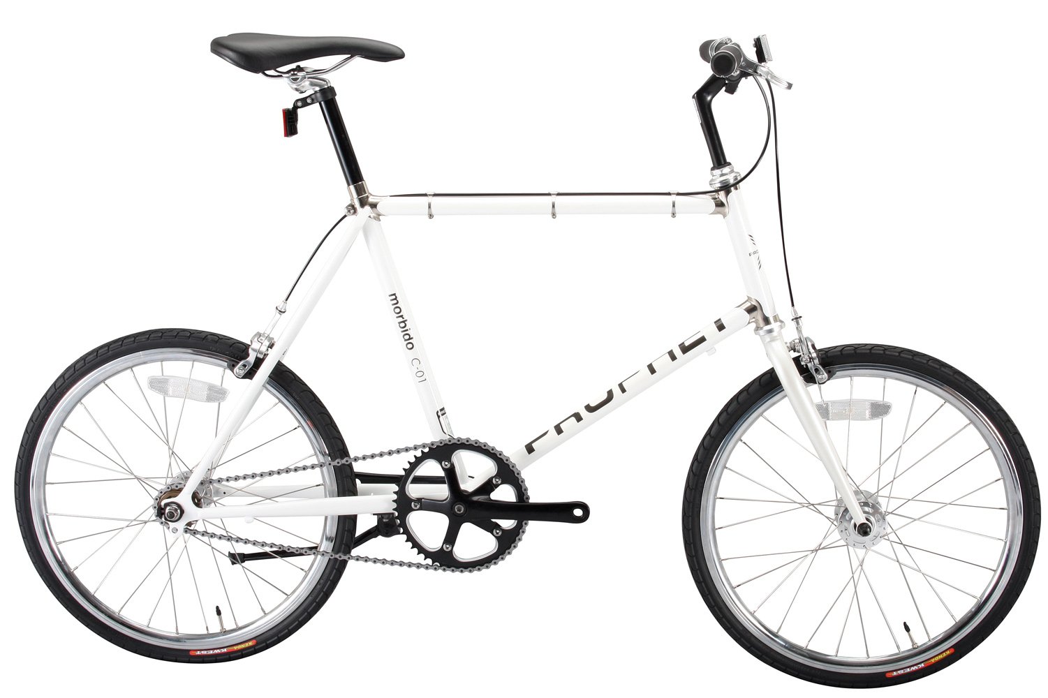 ホワイト BMX 20インチ シングルスピード　自転車 Amazon | PROPHET(プロフェト) 20インチシングルスピードロードバイク